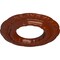 Ekena Millwork Lisbon Ceiling Medallion (Fits Canopies up to 7"), Hand-Painted Firebrick, 15 3/8"OD x 7"ID x 1"P CM15LIFIF - alternate 2